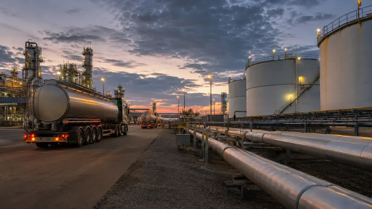 Energy products logistics scene